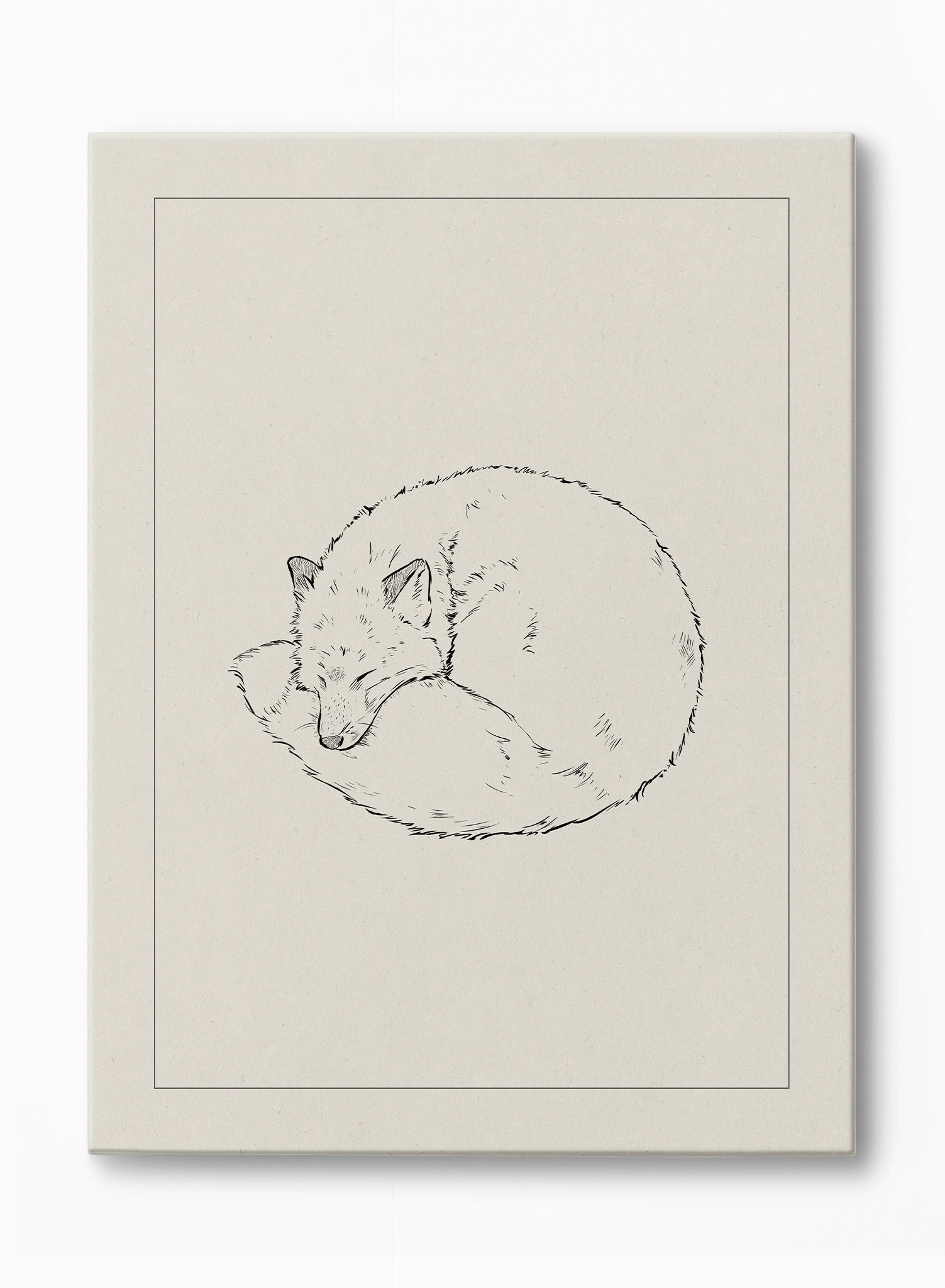 Night, night, Canvasindoor decorative canvas print