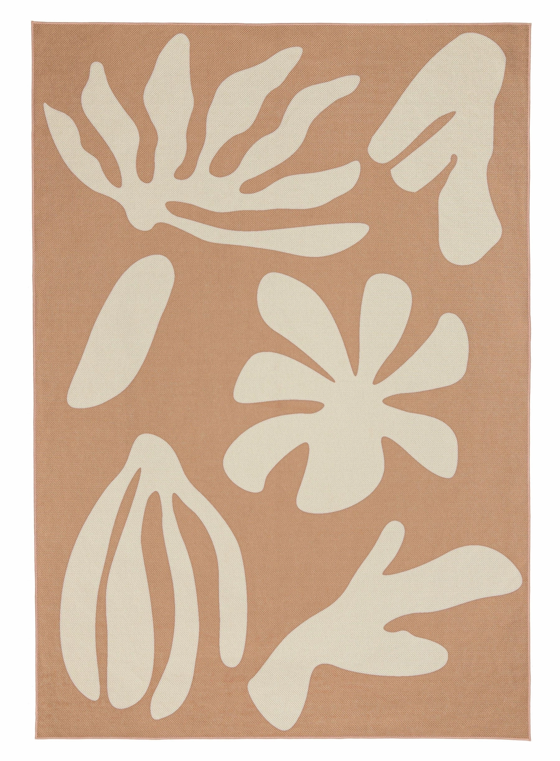 Nitara Beige Graphic Indoor Outdoor Washable Rug *NO RETURNS UNLESS FAULTYmodern color block patchwork rug