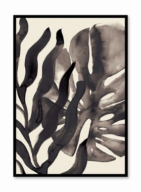 Nocturnal Monstera, Posterpop culture themed posters