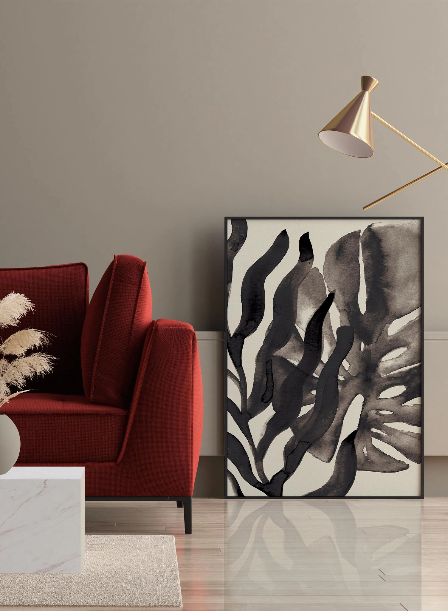 Nocturnal Monstera, Poster