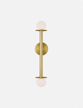 Nodes Double Sconce by Kelly Wearstlermodern chandelier,minimalist pendant light