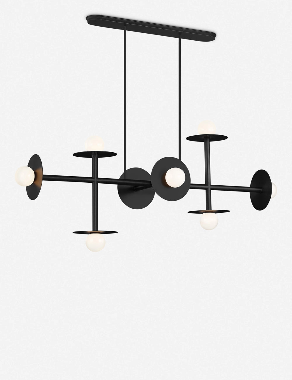 Nodes Large Linear Chandelier by Kelly Wearstlermodern chandelier,minimalist pendant light