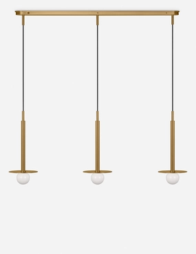 Nodes Linear Pendant by Kelly Wearstleroutdoor wrought iron plant stand
