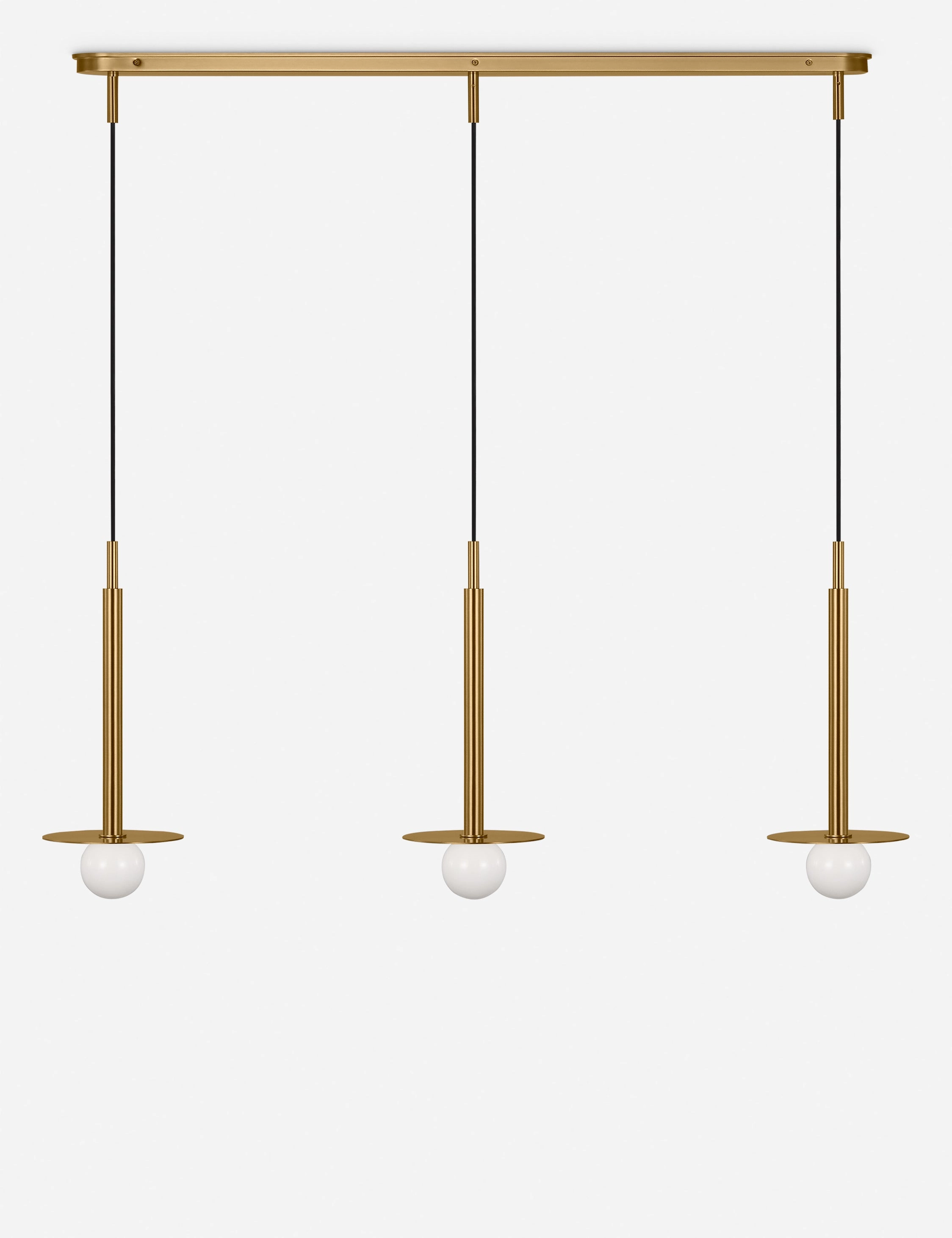 Nodes Linear Pendant by Kelly Wearstleroutdoor wrought iron plant stand