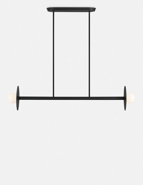 Nodes Medium Linear Chandelier by Kelly Wearstlermodern chandelier,minimalist pendant light