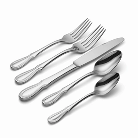 Nottingham 40 Piece Flatware Kiteco-friendly bamboo fiber tableware set 
