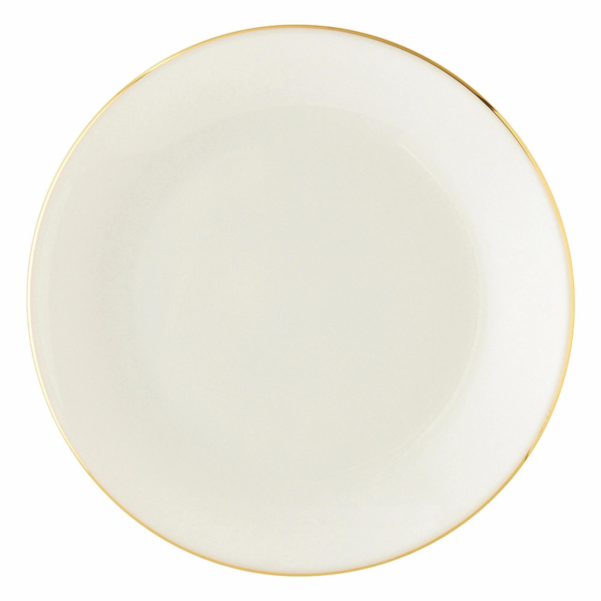 Nuage Plate L Whitehand-painted ceramic bowl