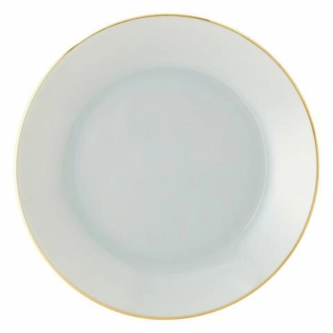 Nuage Plate S Bluehand-painted ceramic bowl