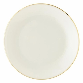 Nuage Plate S Whitehand-painted ceramic bowl