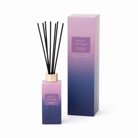 Nuit Calme Fragrance Diffuser Purple (Lavender & Patchouli Scent)decorative vase ,Modern Ceramic Vase for Home Decoration 