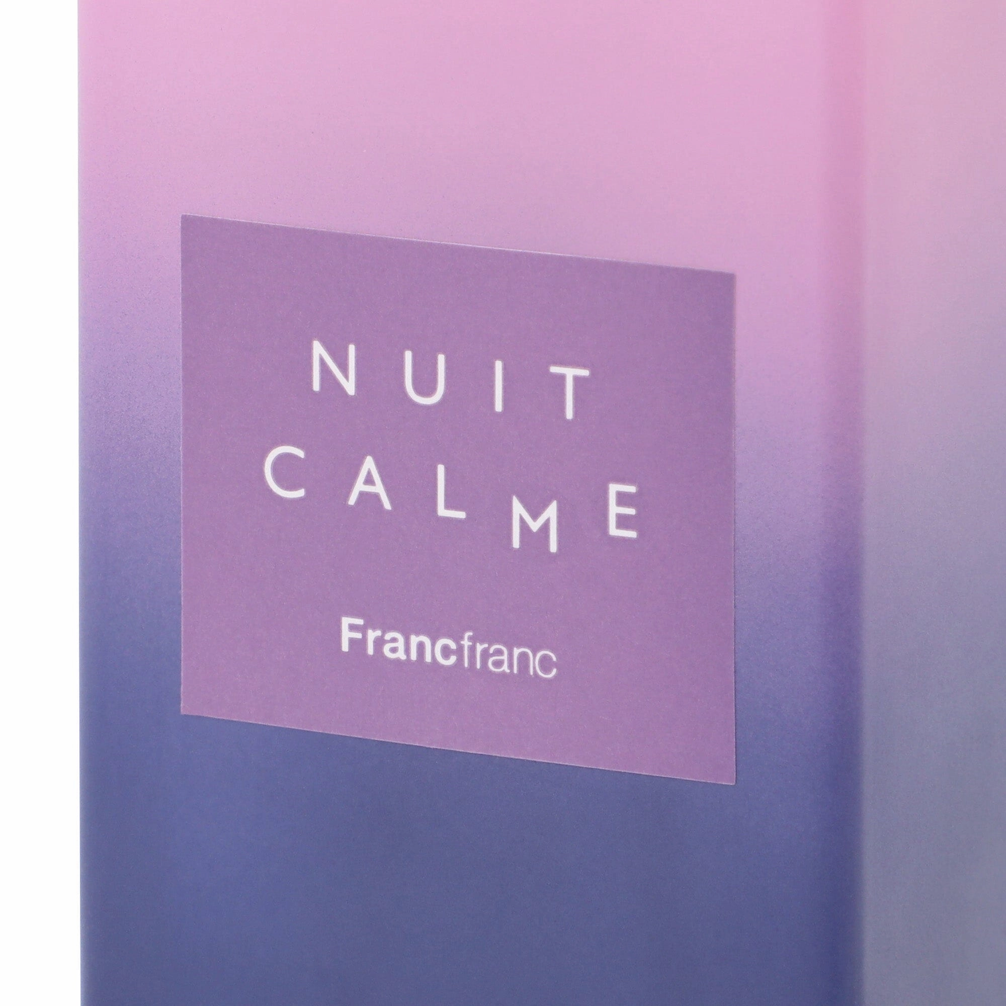 Nuit Calme Fragrance Diffuser Purple (Lavender & Patchouli Scent)
