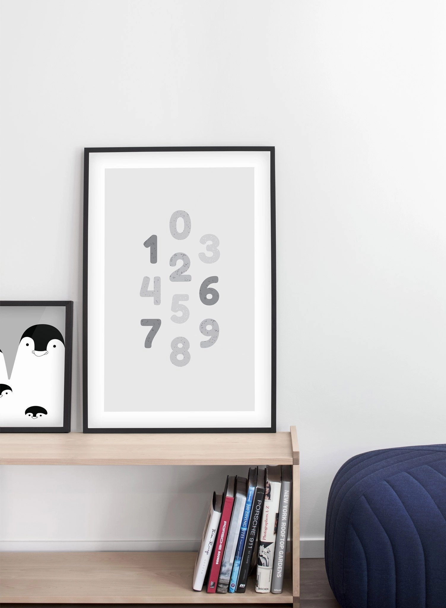 Numbers in Black, Poster