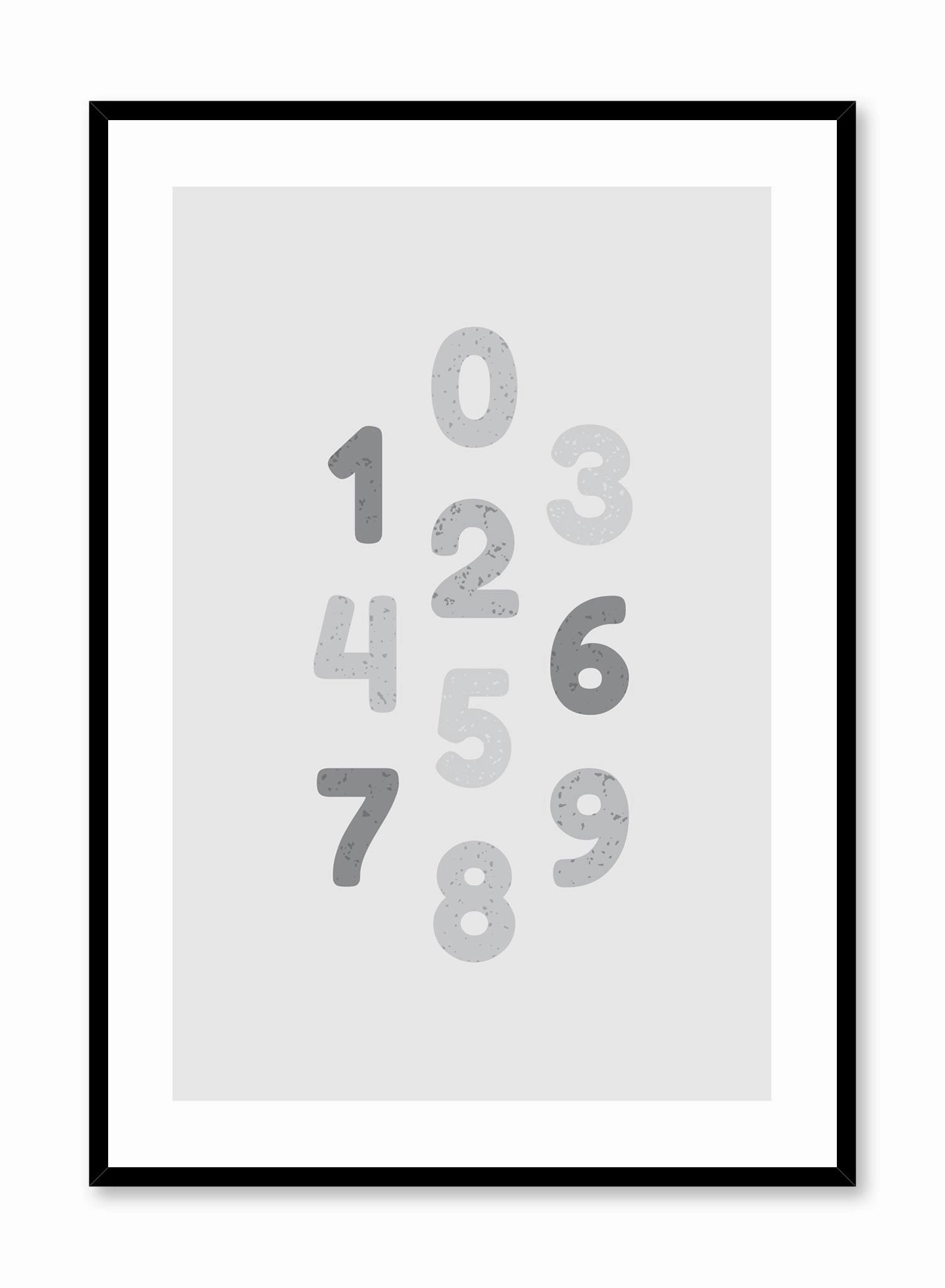 Numbers in Black, Posterpop culture themed posters