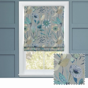 Oceania Printed Cotton Made to Measure Roman Blinds Mineralbedding sets ,throw blankets 