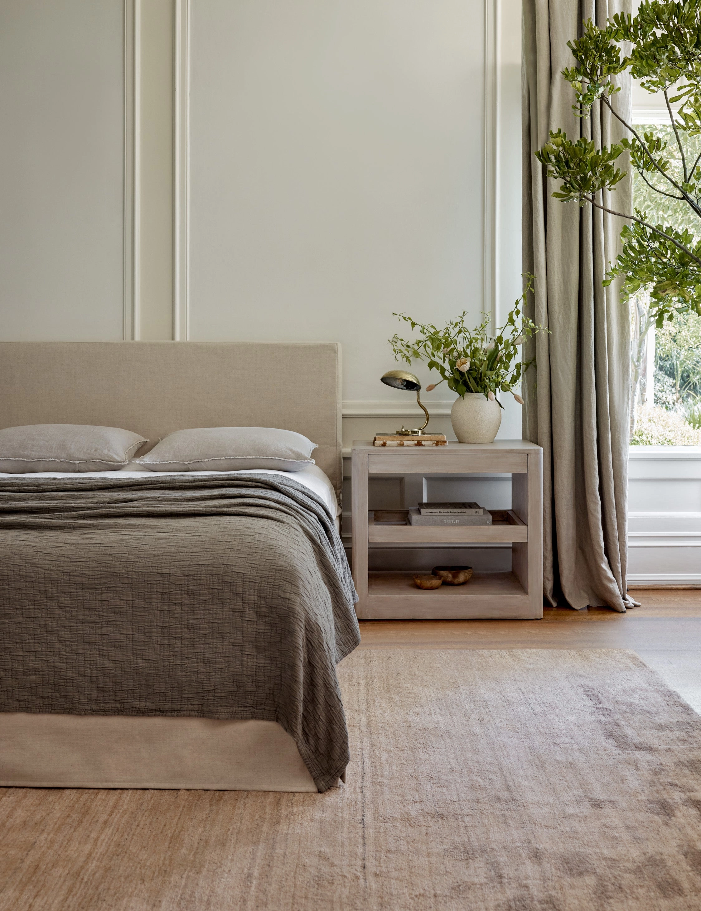 Ojai Cotton Matelass Coverlet by Pom Pom at Home