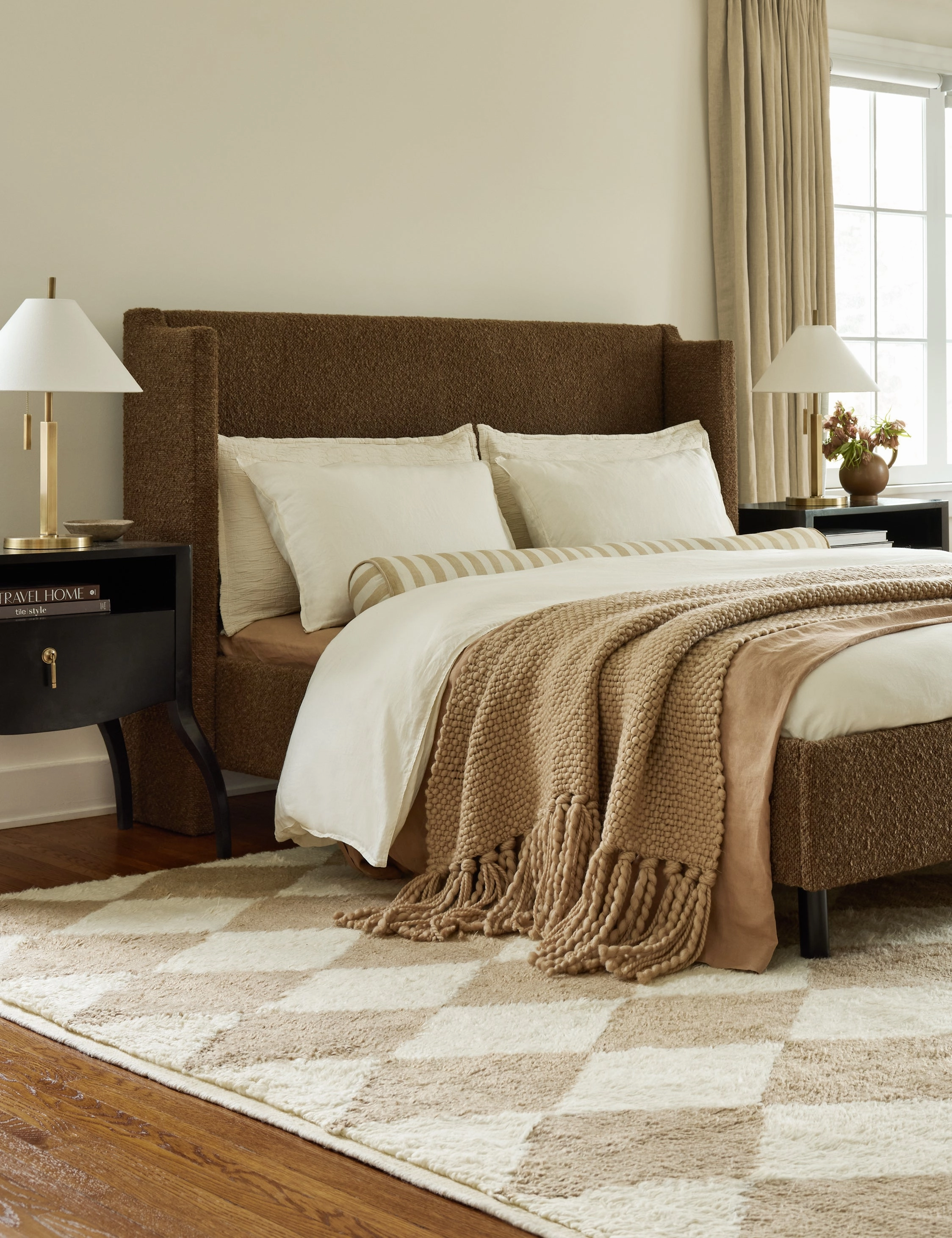 Ojai Cotton Matelass Sham by Pom Pom at Home