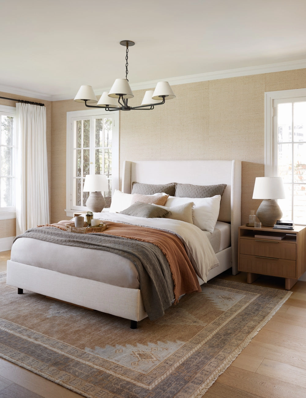 Ojai Cotton Matelasse Euro Sham by Pom Pom at Home