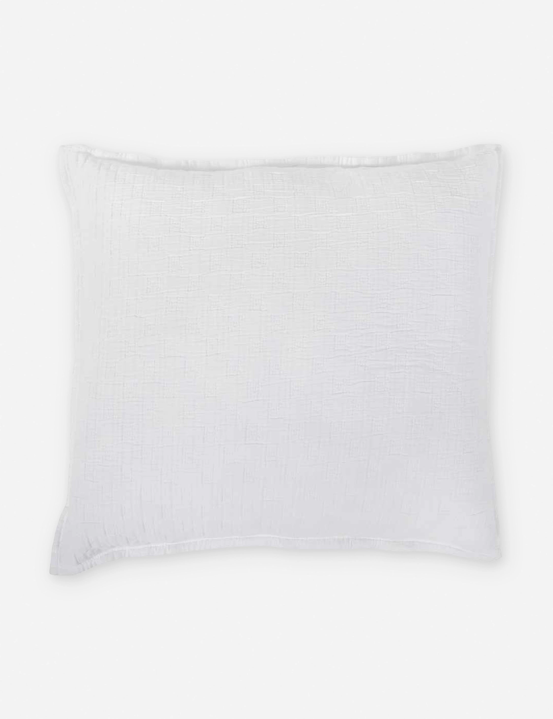 Ojai Cotton Matelasse Euro Sham by Pom Pom at Home