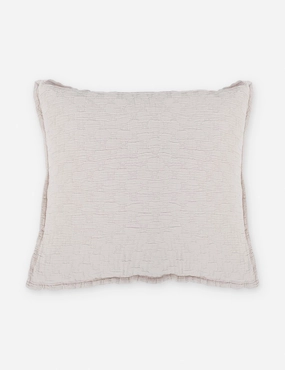 Ojai Cotton Matelasse Euro Sham by Pom Pom at Homebedding sets ,throw blankets 