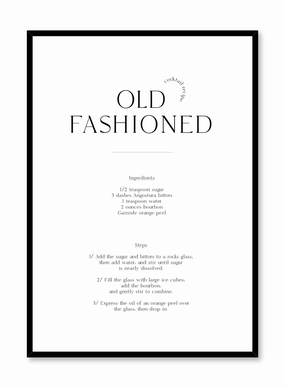 Old Fashioned, Posterpop culture themed posters