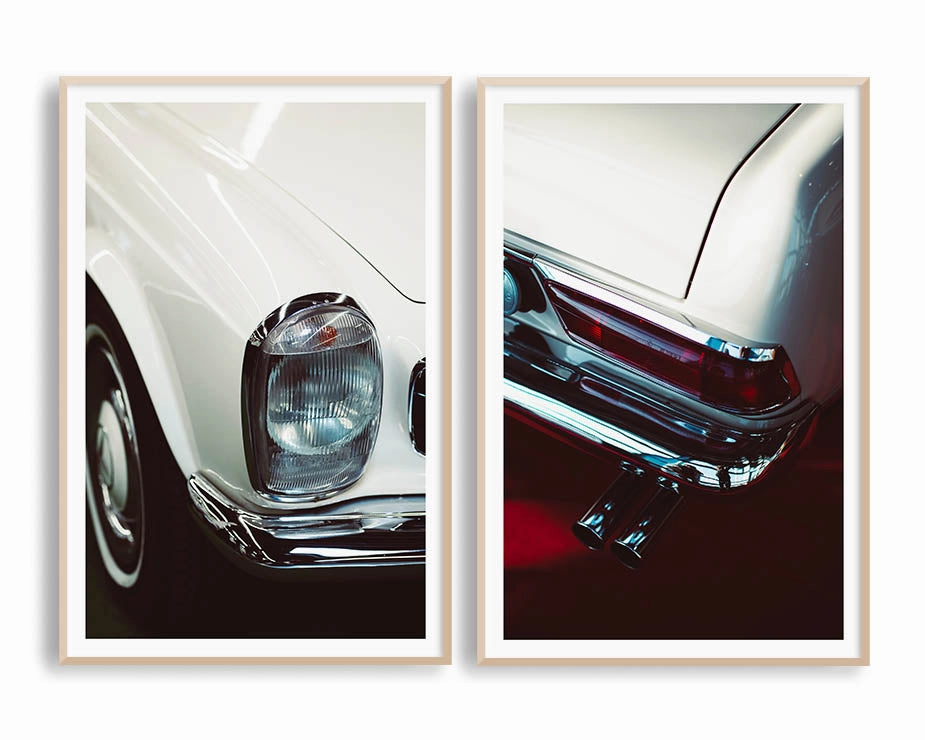 Old Timer Merc Set INCLUDES TWO PRINTS