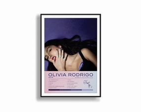 Olivia Rodrigo Guts Album Artmodern abstract painting decor