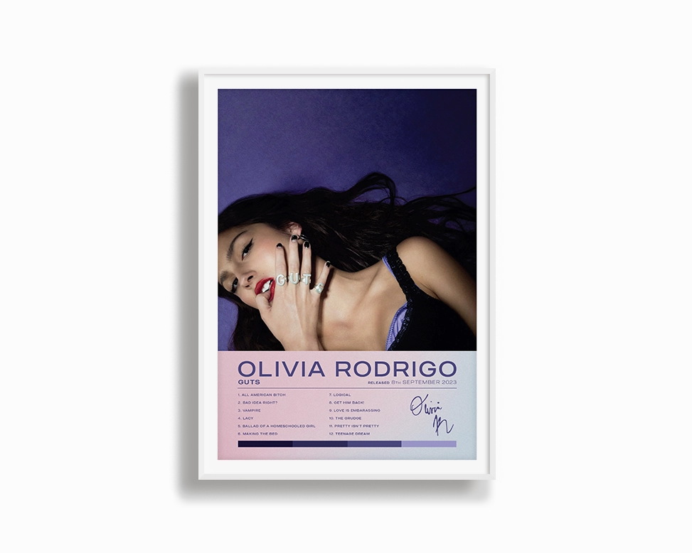 Olivia Rodrigo Guts Album Art