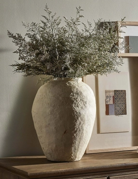 Olivos Paper Mache Decorative Vase by Amber Lewis x Four Handshome decor ,wall decor 