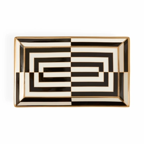Op Art Rectangle Serving Traymodern kitchen decor ,kitchen dinner set ,dinnerware 