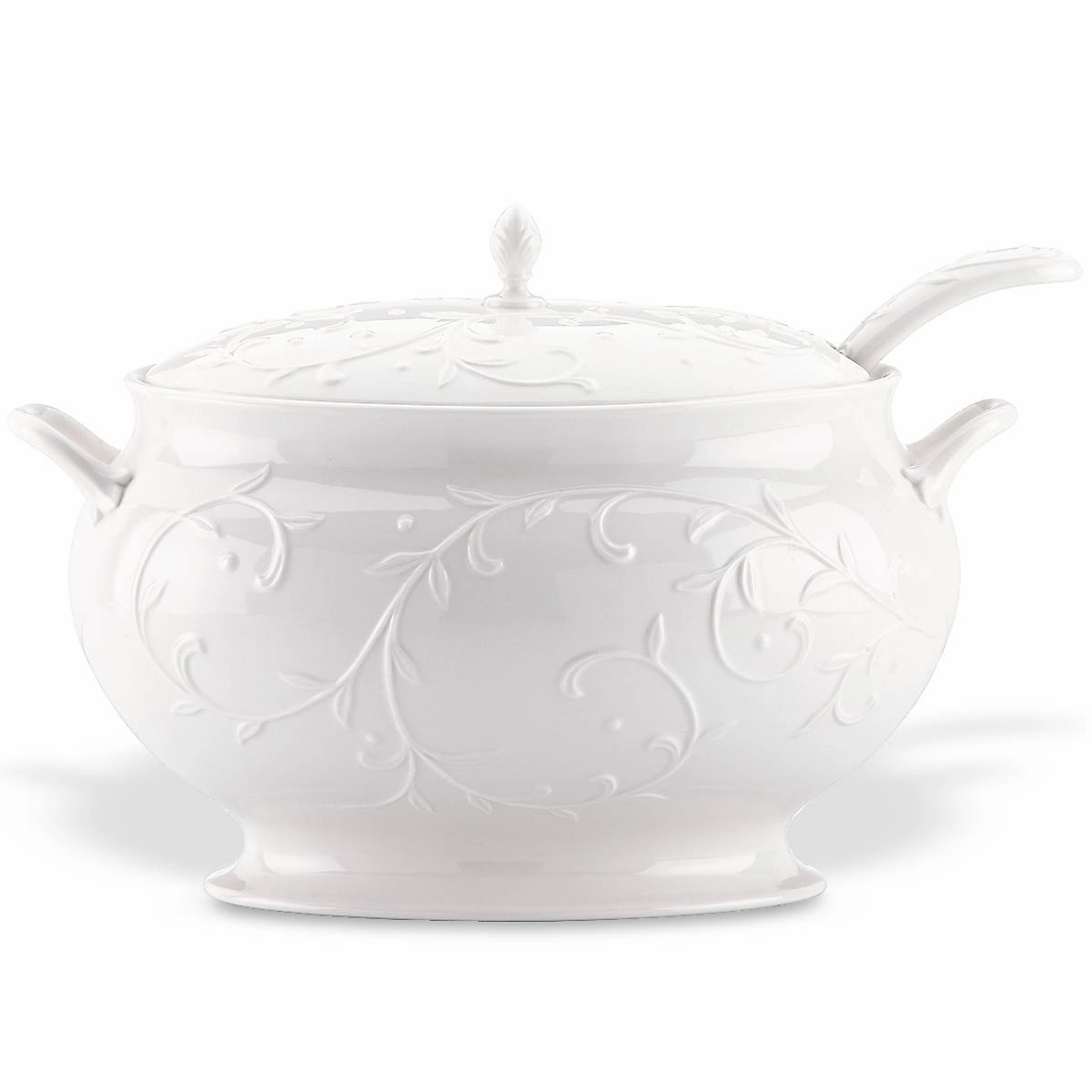 Opal Innocence Carved Soup Tureen Setmodern kitchen decor ,kitchen dinner set ,dinnerware 