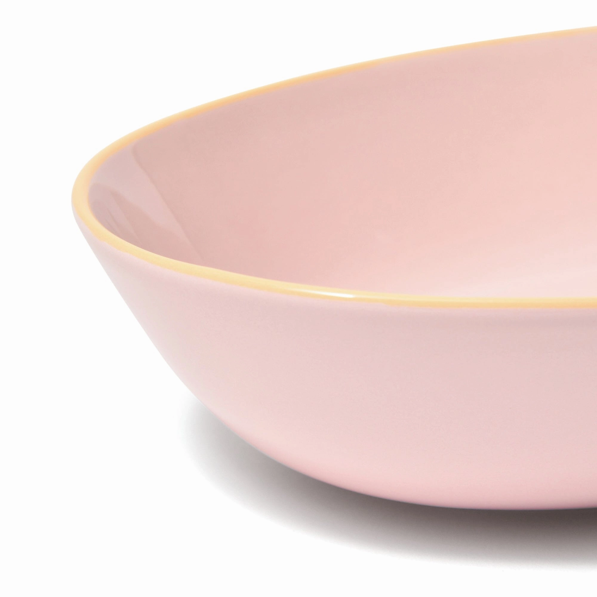 Ordi Colorful 3-Piece Oval Tableware Set Pink