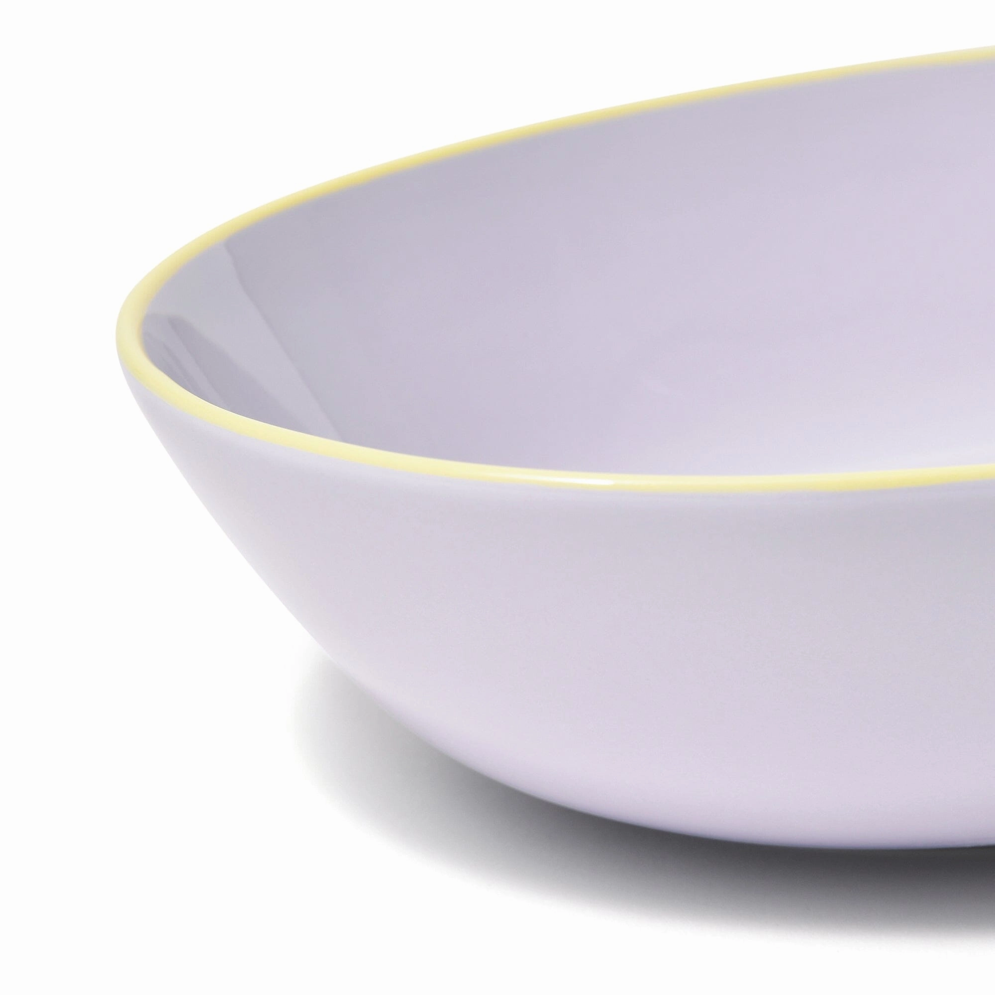 Ordi Colorful 3-Piece Oval Tableware Set Purple