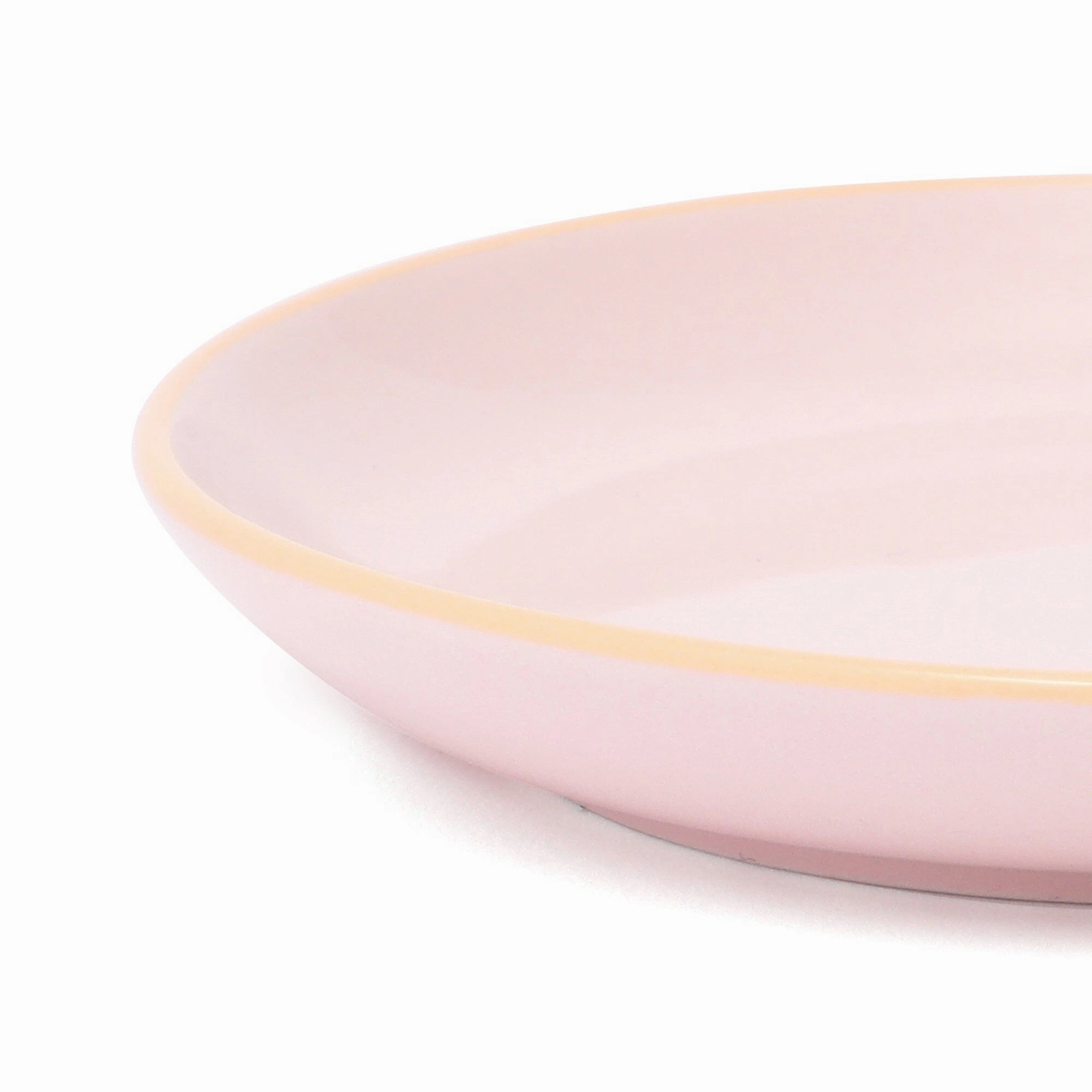 Ordi Colorful  Simple Meal  3-Piece Tableware Set Pink