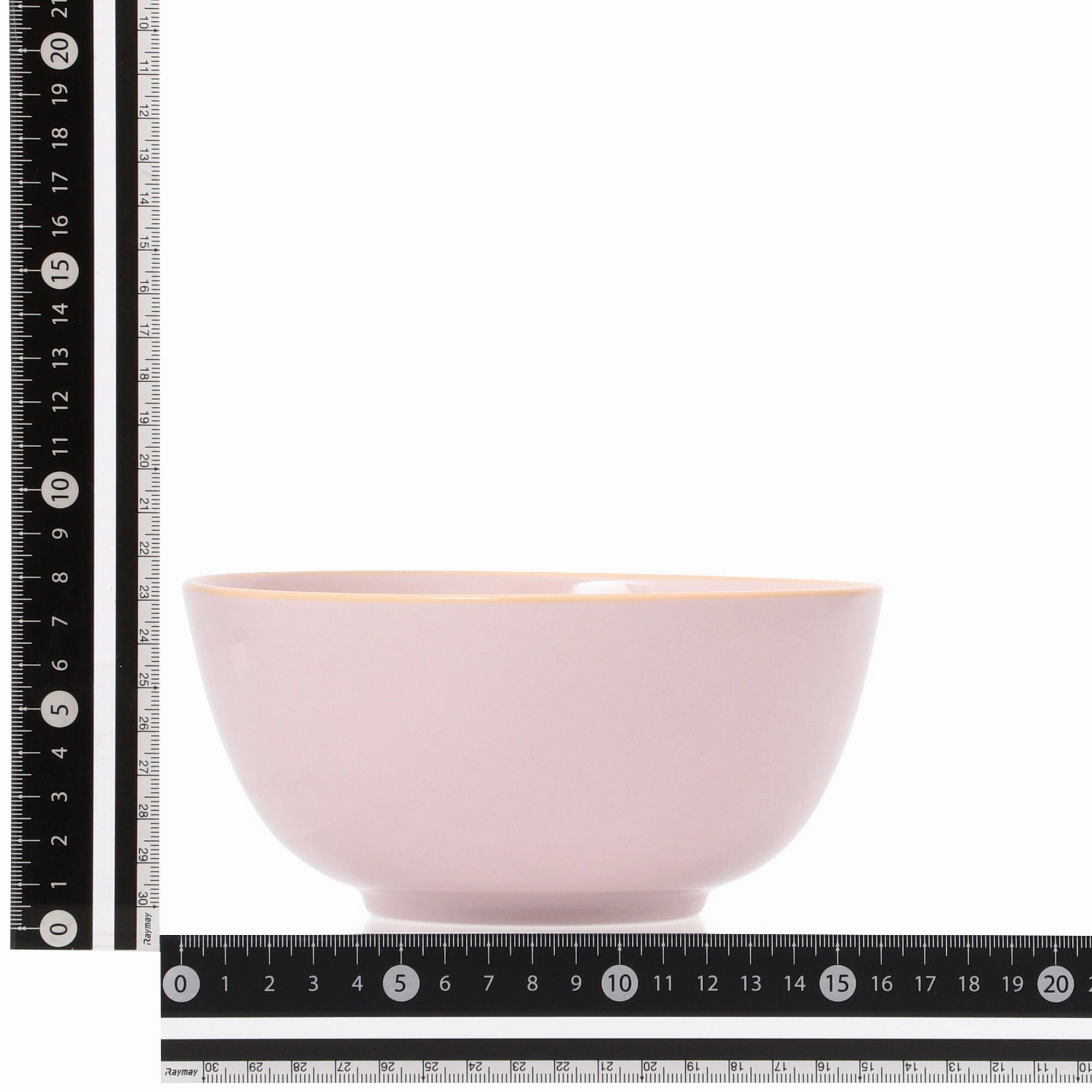 Ordi Colorful  Simple Meal  3-Piece Tableware Set Pink