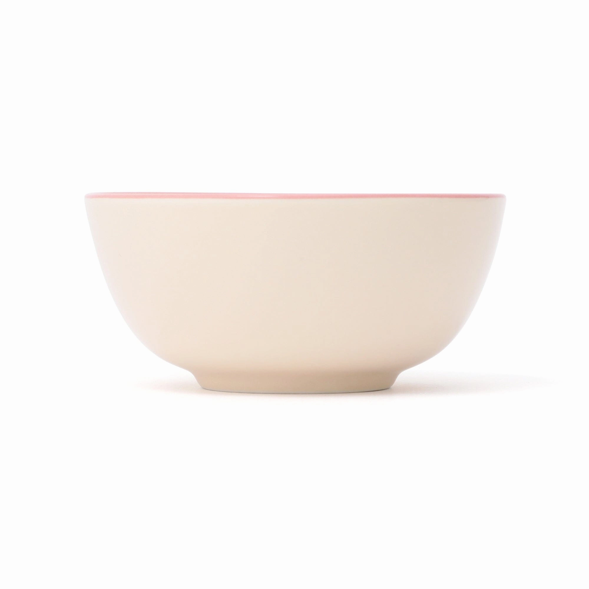 Ordi Colorful  Simple Meal  3-Piece Tableware Set Pink