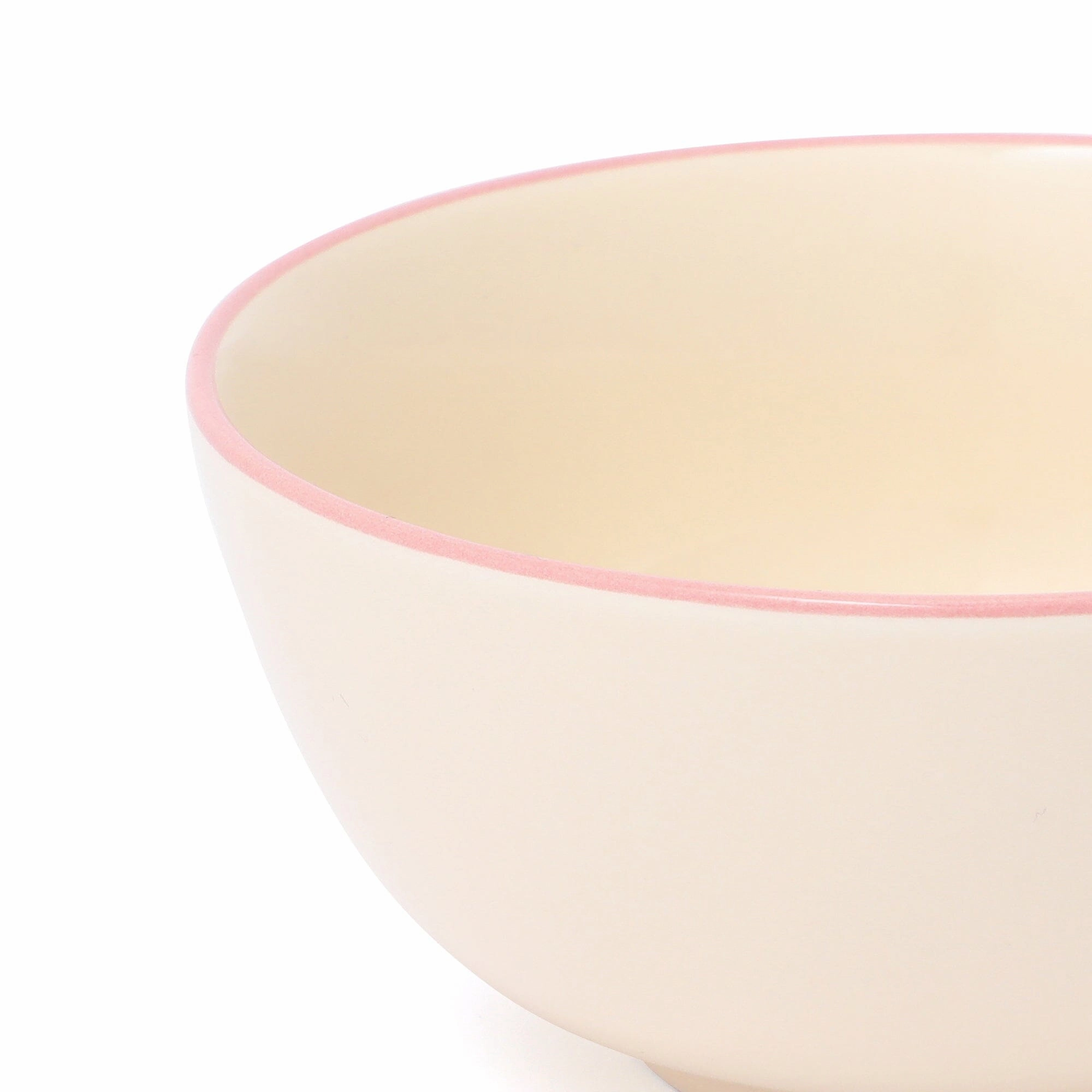 Ordi Colorful  Simple Meal  3-Piece Tableware Set Pink