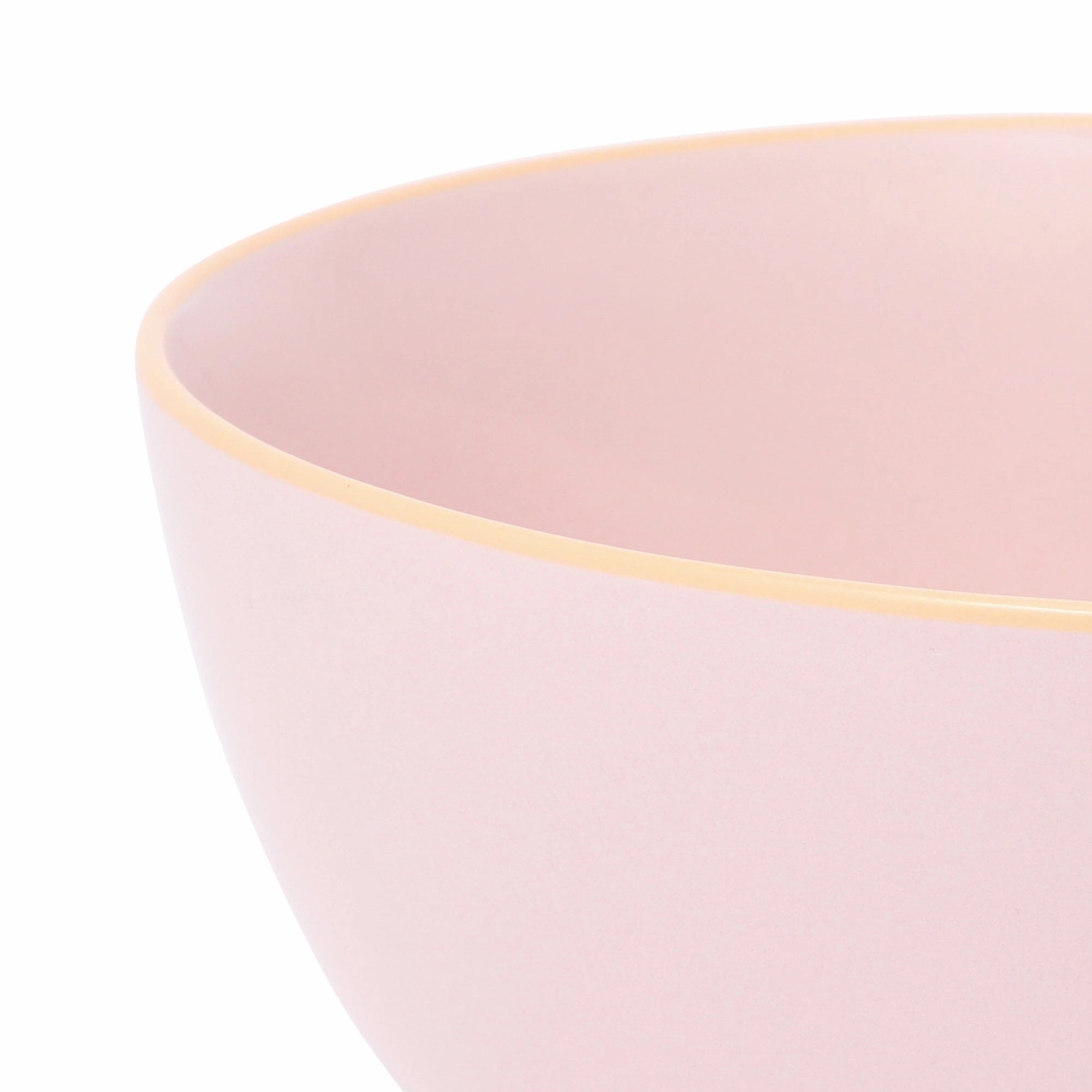 Ordi Colorful  Simple Meal  3-Piece Tableware Set Pink