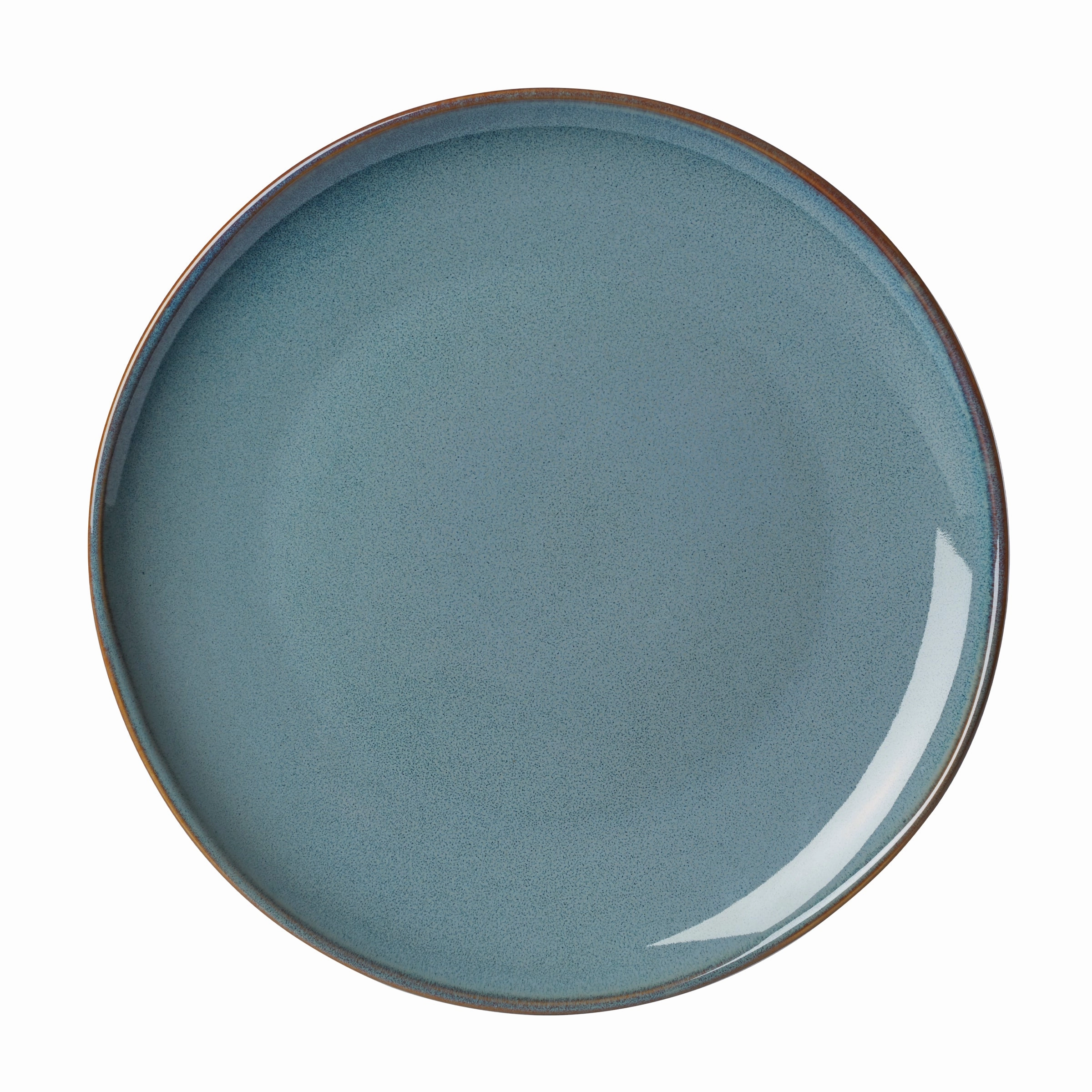 Organic Shades Blue 12-Piece Dinnerware Set
