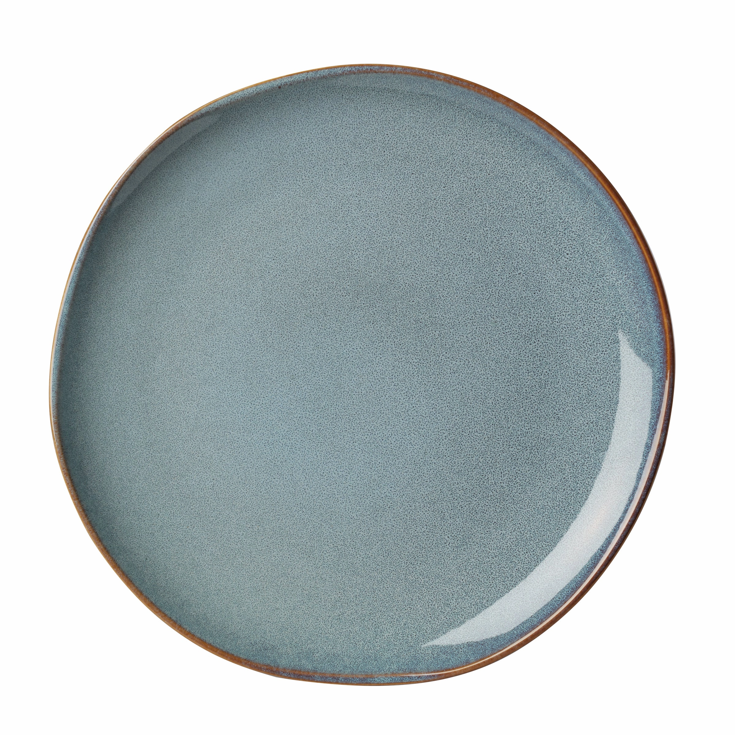 Organic Shades Blue 12-Piece Dinnerware Set