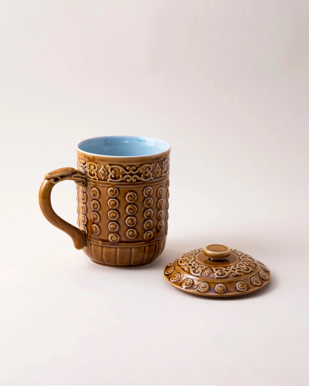 Oriental Harmony Mug - Amber Brown