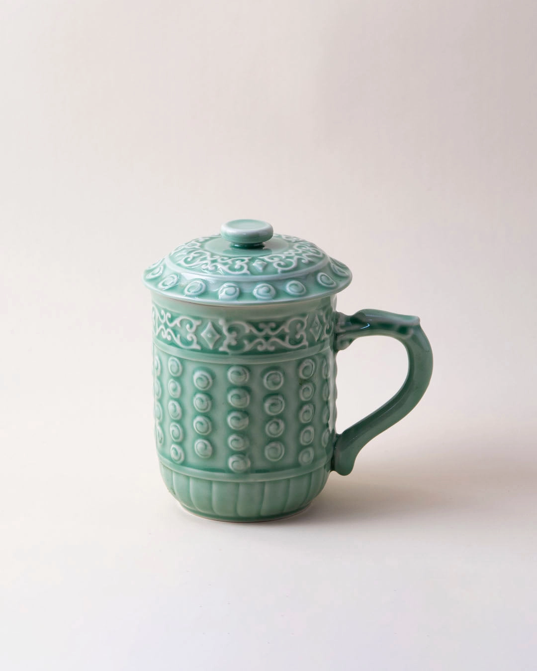 Oriental Harmony Mug - Celadon Green
