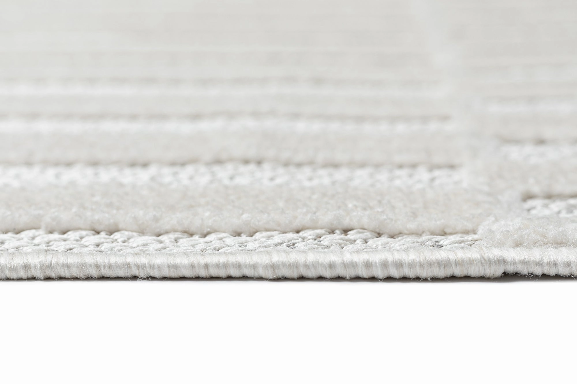 Orla Ivory Cream Striped Indoor Outdoor Oval Rug *NO RETURNS UNLESS FAULTY
