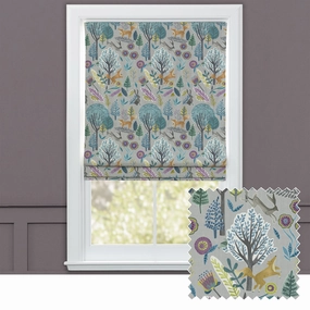 Oronsay Printed Cotton Made to Measure Roman Blinds Mineralhome decor ,wall decor 