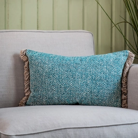 Oryx Feather Cushion Azurebedding sets ,throw blankets 