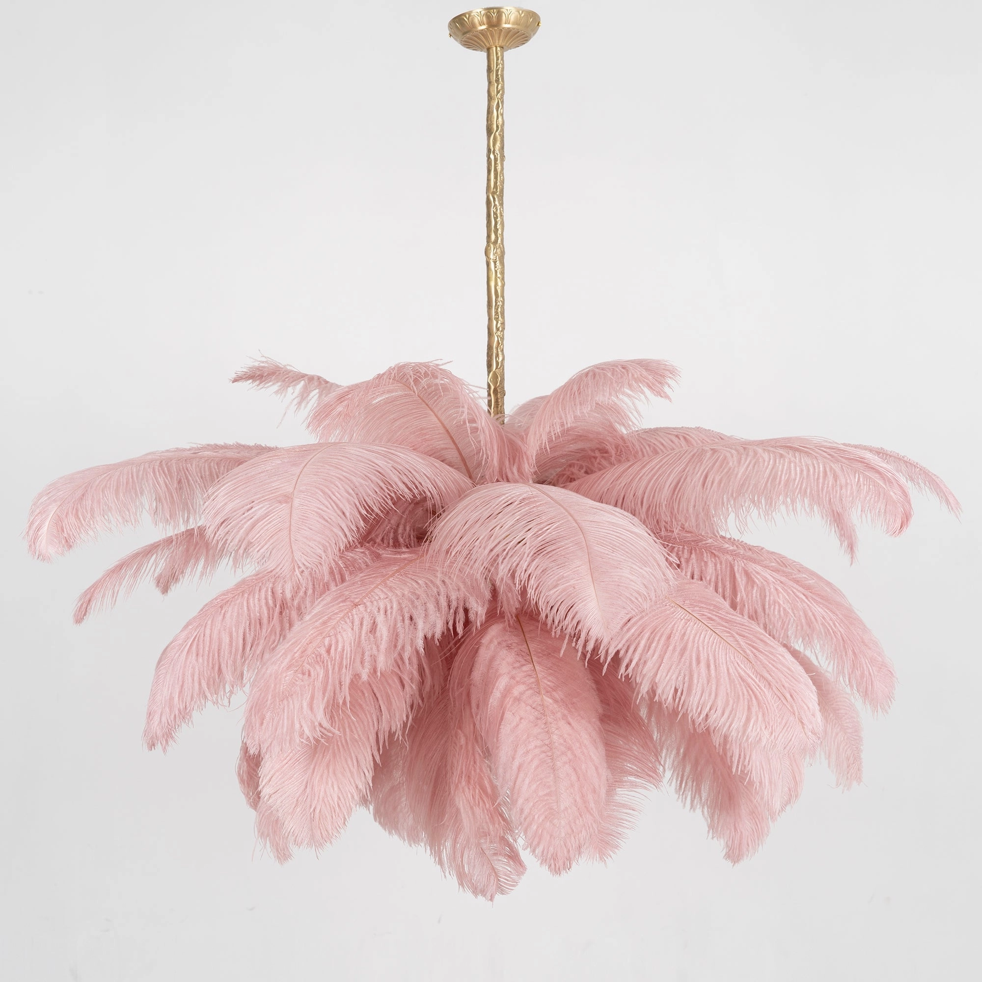 Ostrich Feather Chandelier