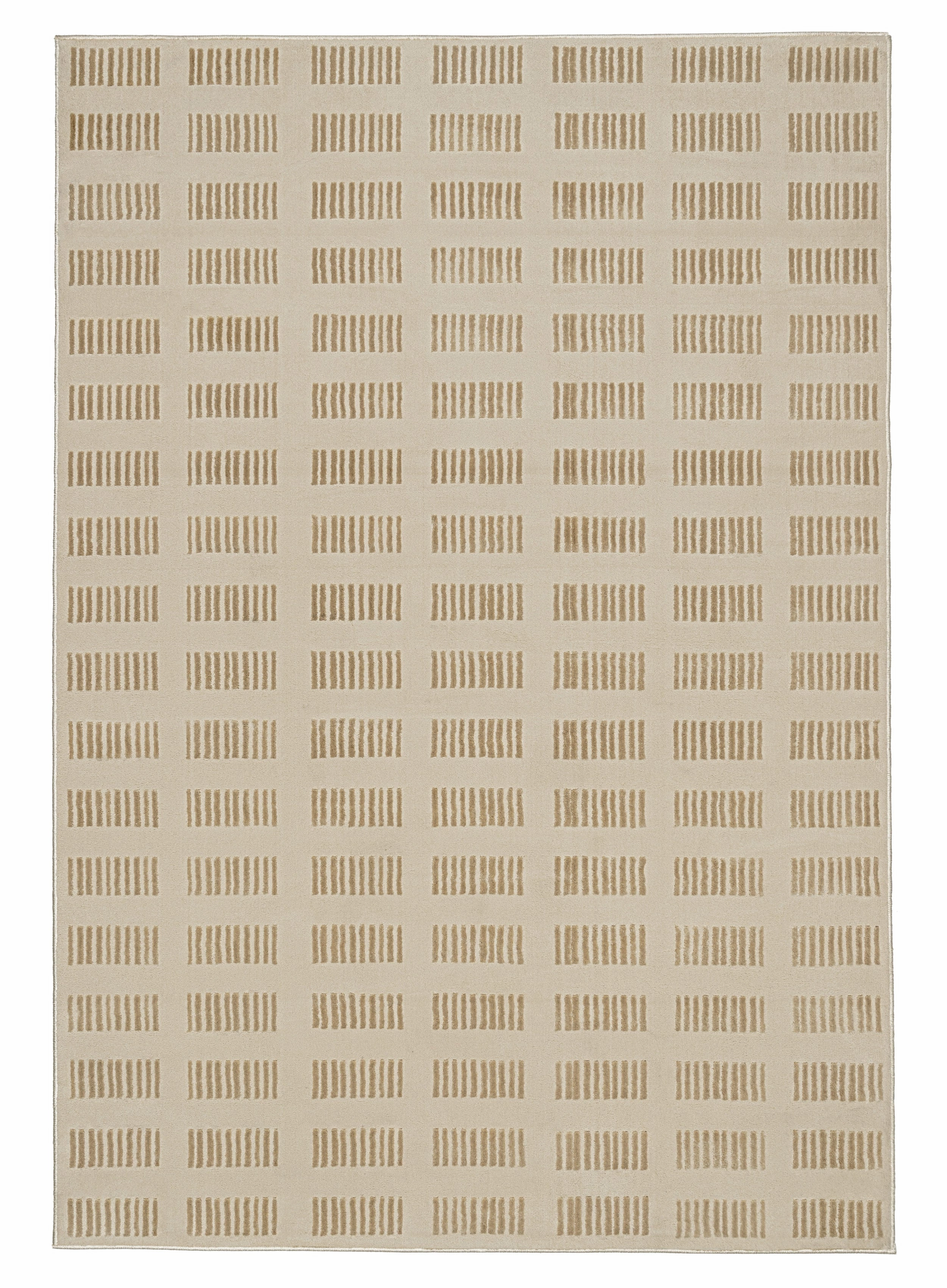 Ouargia Textured Geometric Neutral Washable Rugmodern color block patchwork rug