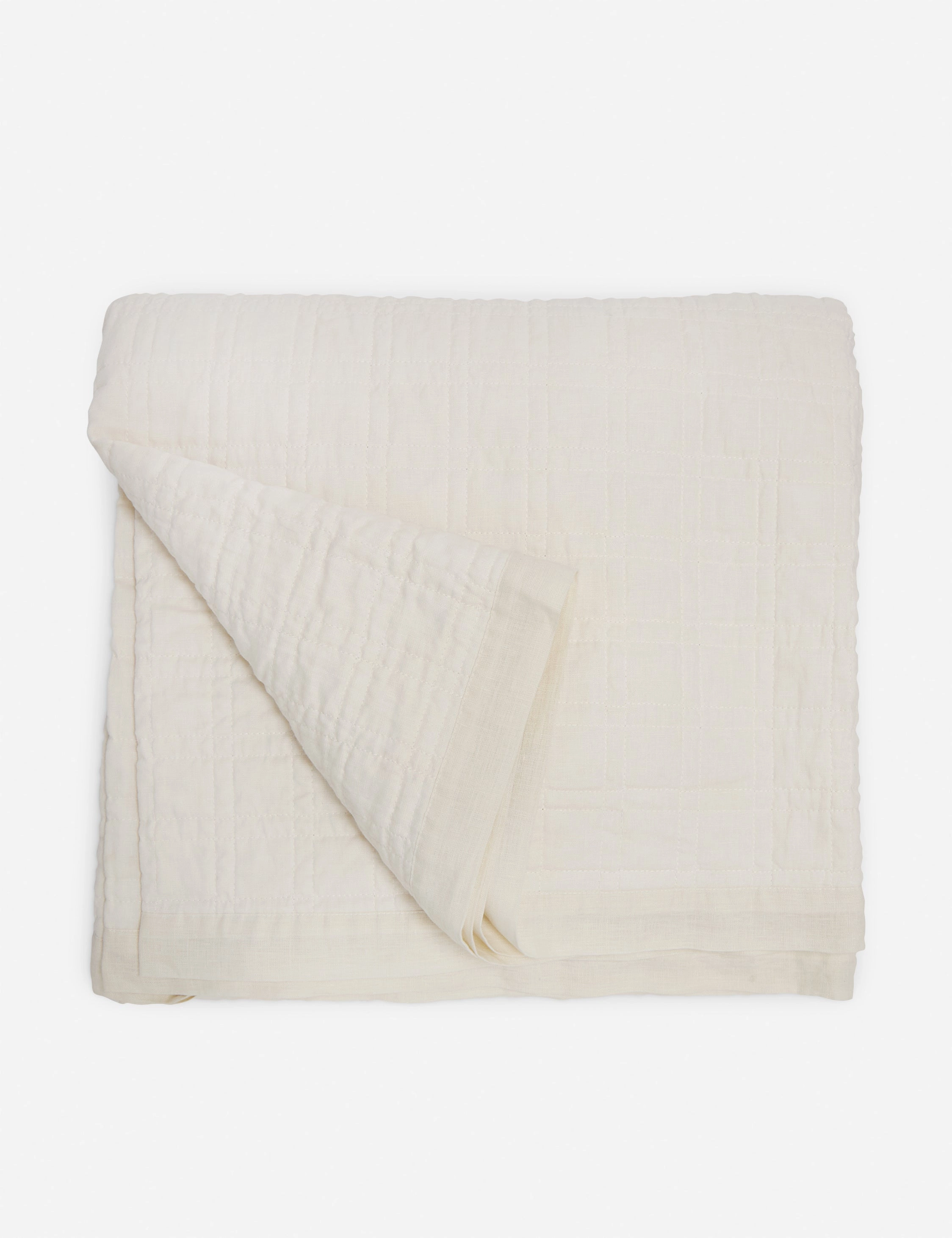 Owen Linen Cotton Coverlet by Pom Pom at Homebedding sets ,throw blankets 