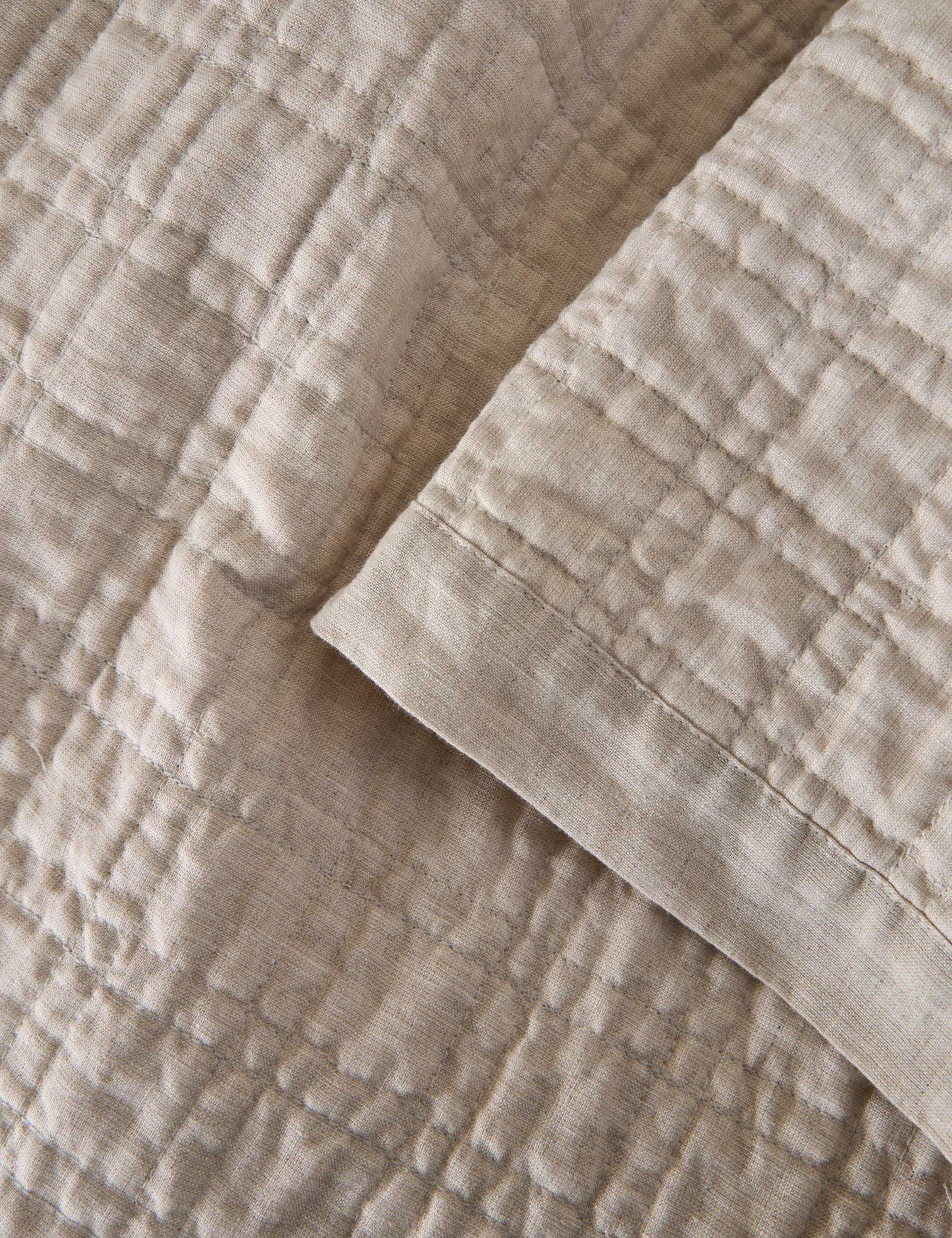 Owen Linen Cotton Coverlet by Pom Pom at Home