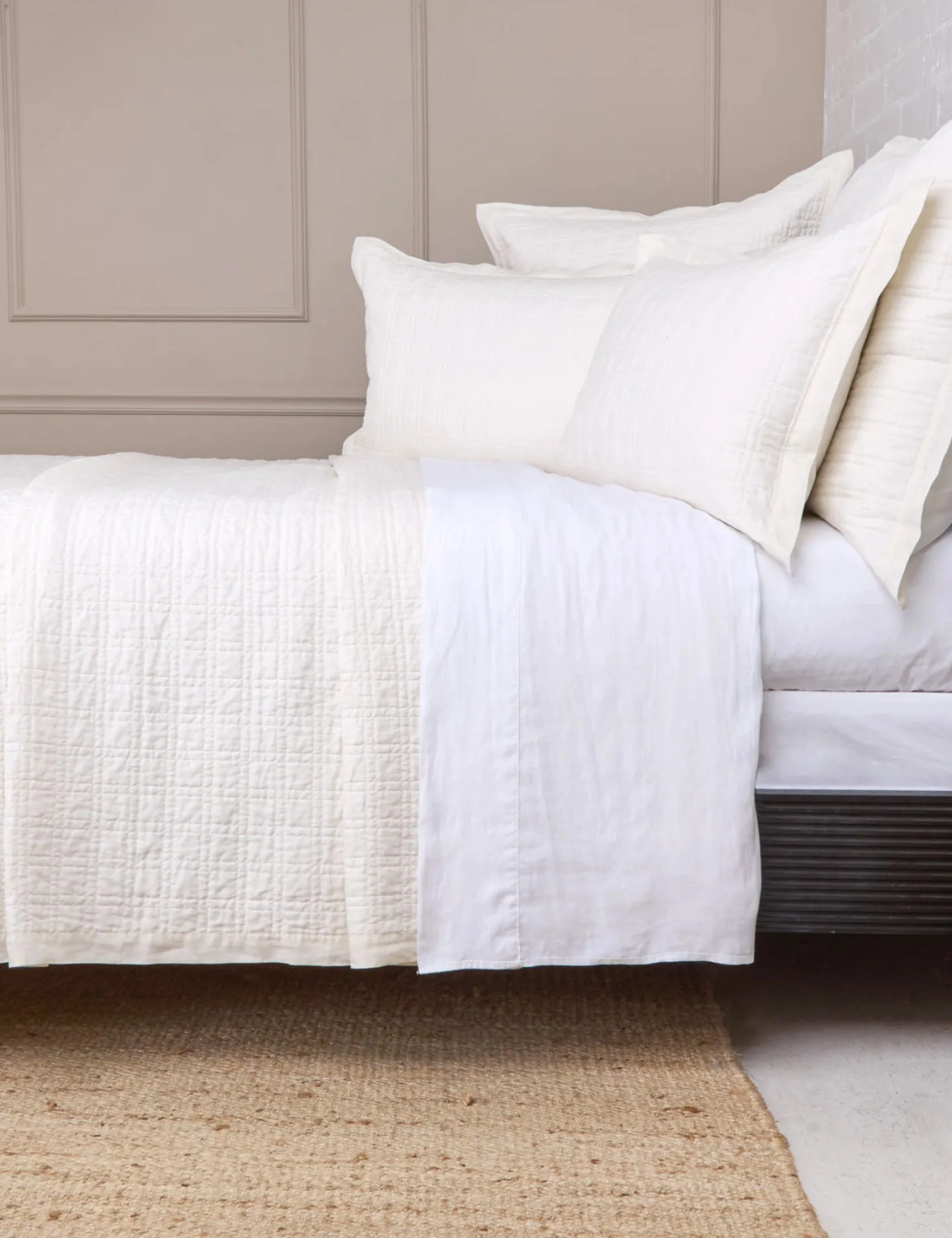 Owen Linen Cotton Coverlet by Pom Pom at Home