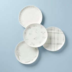 Oyster Bay Assorted Accent Plates - Set of 4modern kitchen decor ,kitchen dinner set ,dinnerware 